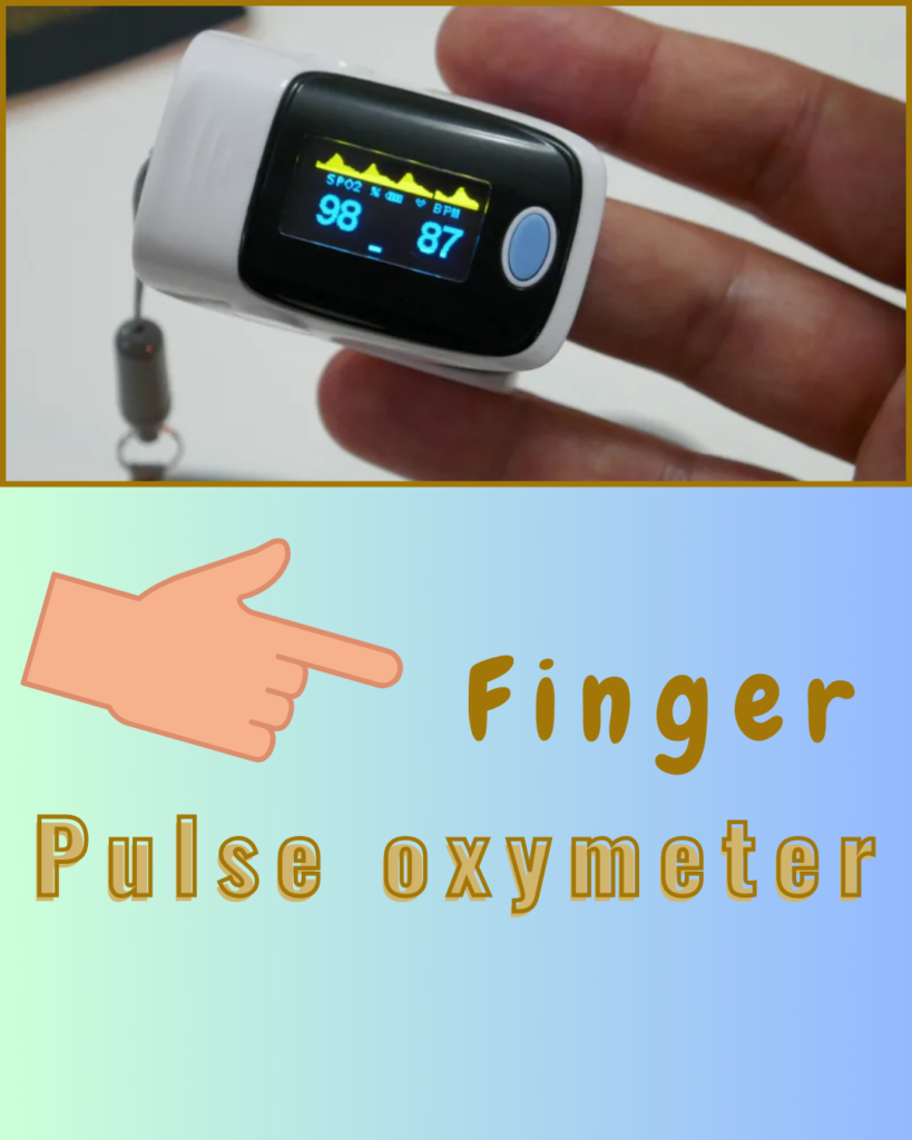 finger pulse oxymeter